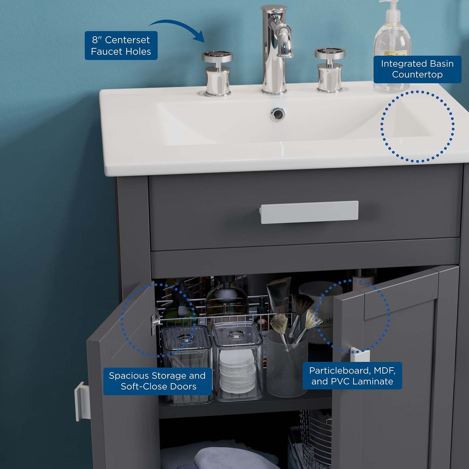 Laguna 24" Bathroom Vanity by Modway