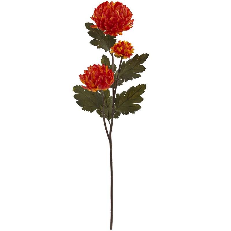 29"  Chrysanthemum Artificial Flower (Set of 12)