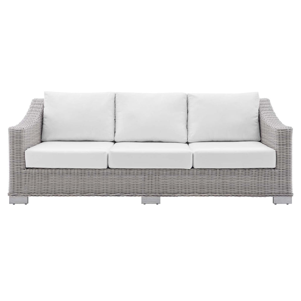Conway Sunbrella¨ Outdoor Patio Wicker Rattan Sofa by Modway
