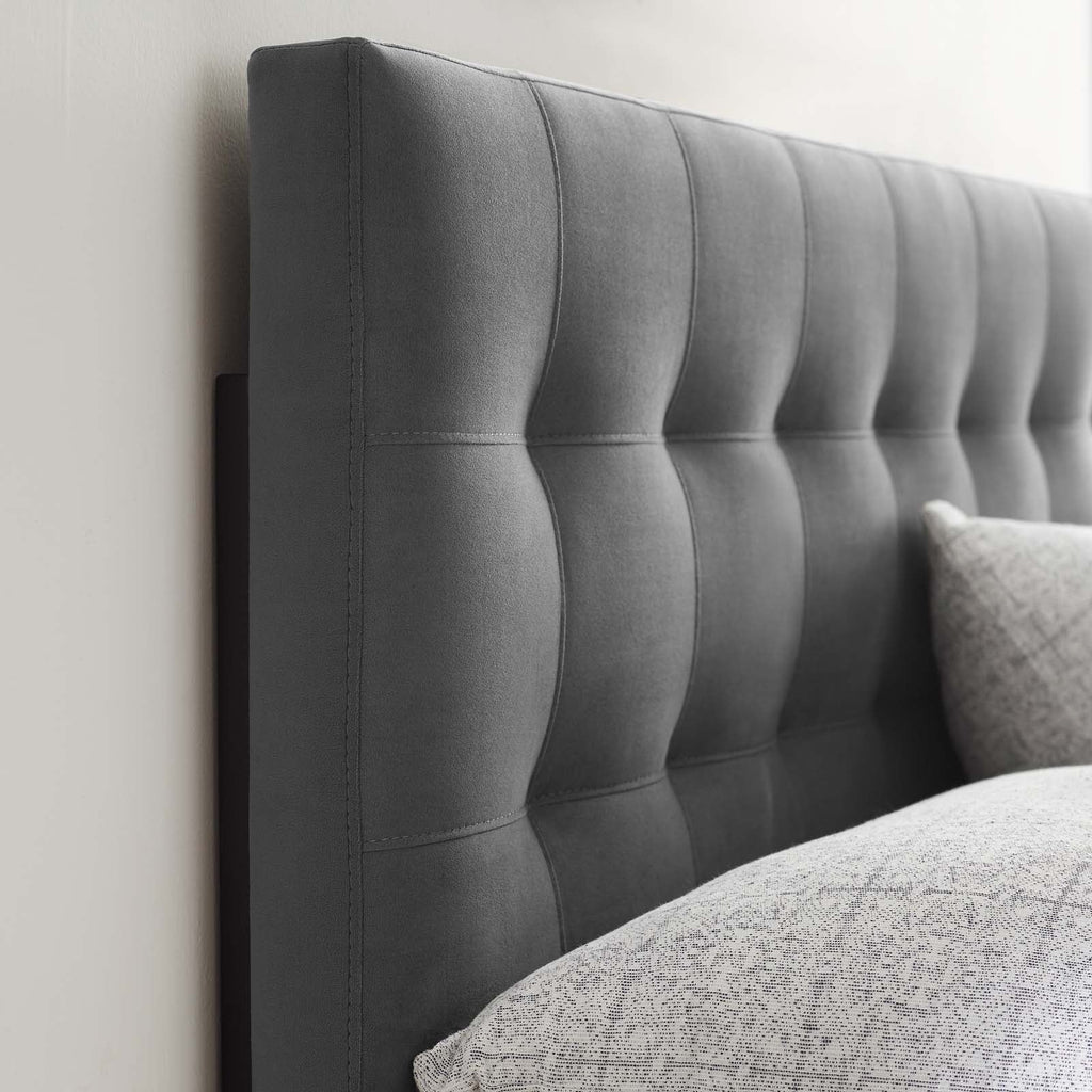 Lily Biscuit Tufted Performance Velvet Queen Headboard by Modway