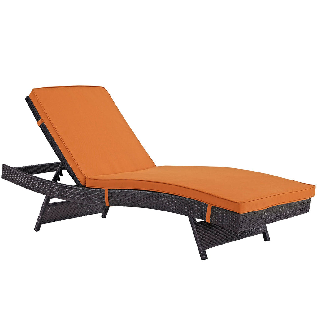 Convene Outdoor Patio Chaise Set of 6 by Modway