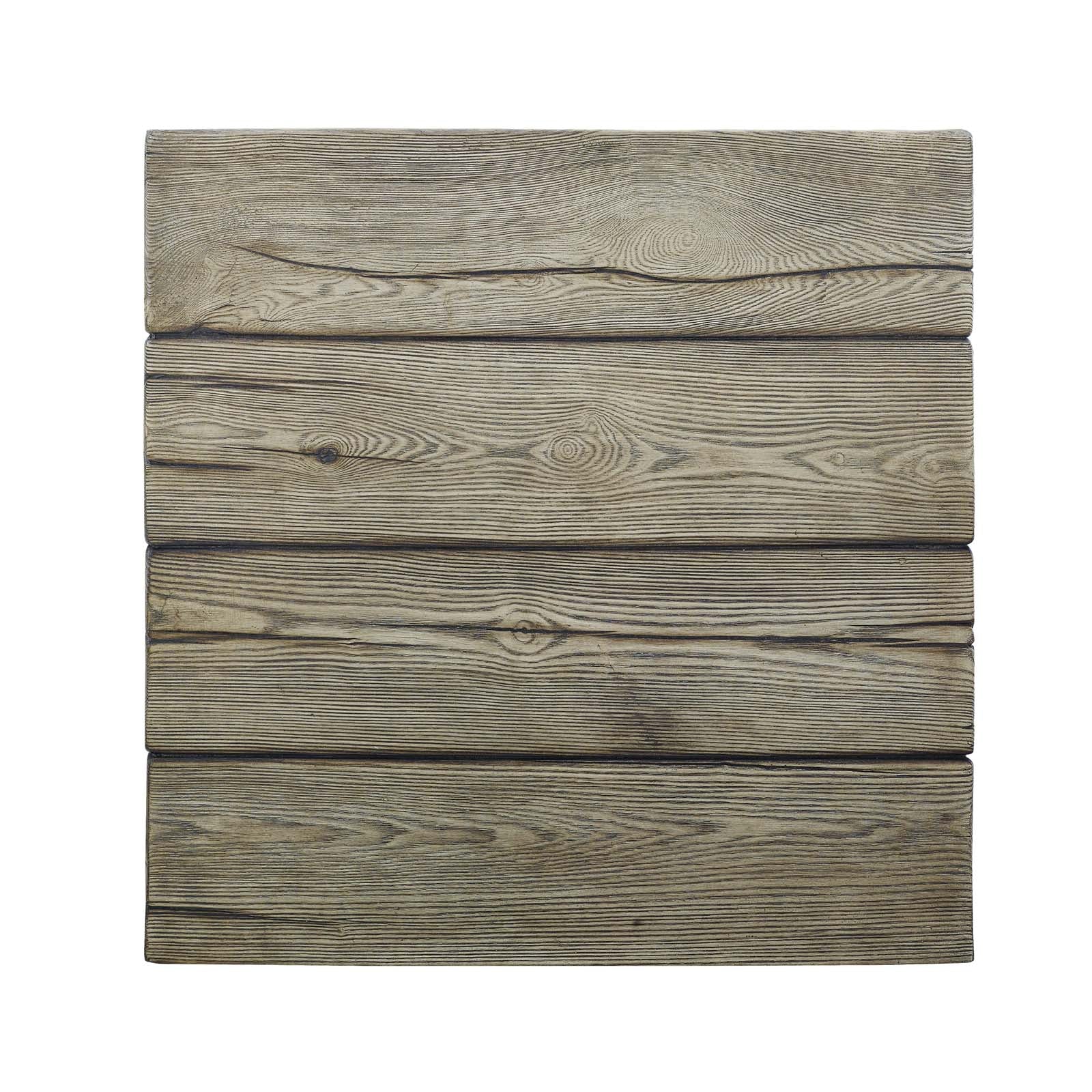 Manteo Rustic Coastal Outdoor Patio Side Table by Modway
