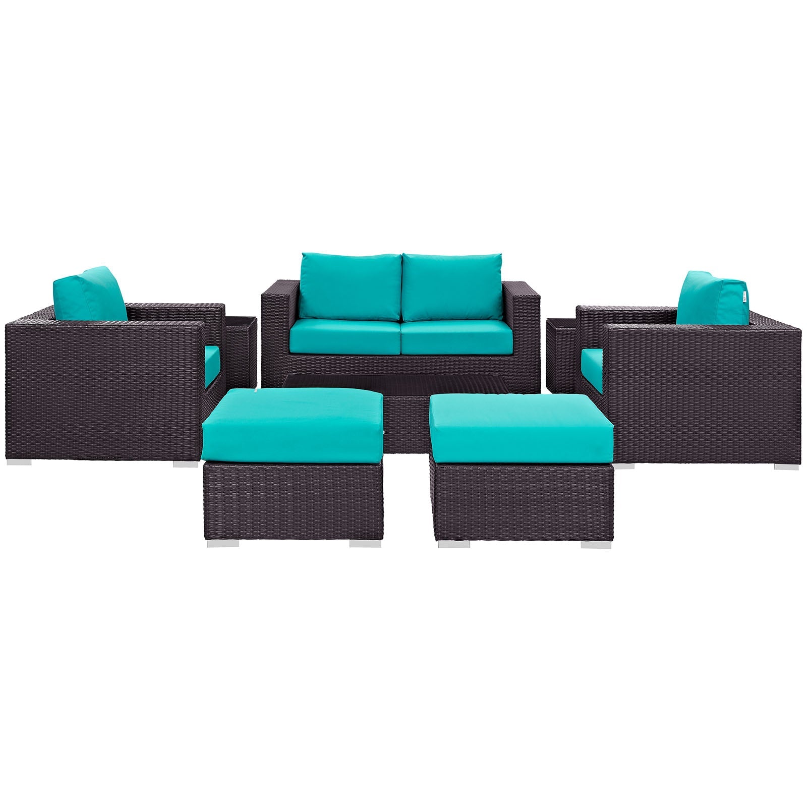 Convene 8 Piece Outdoor Patio Sofa Set by Modway