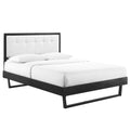 Willow Wood Full Platform Bed With Angular Frame by Modway