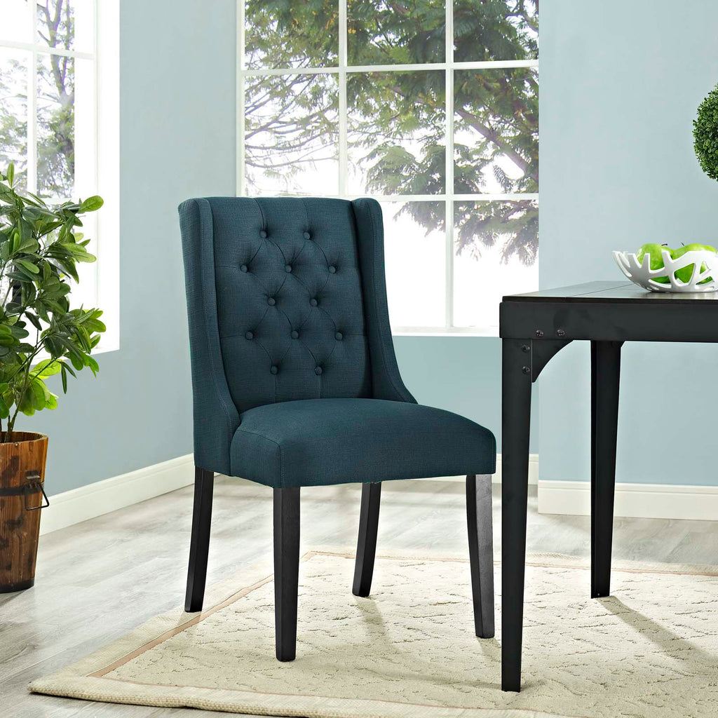 Baronet Button Tufted Fabric Dining Chair by Modway