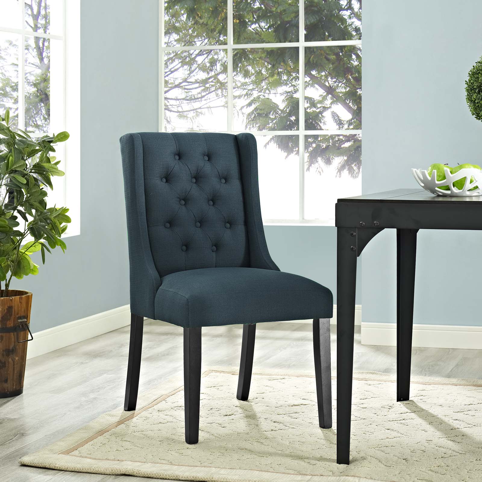 Baronet Button Tufted Fabric Dining Chair by Modway