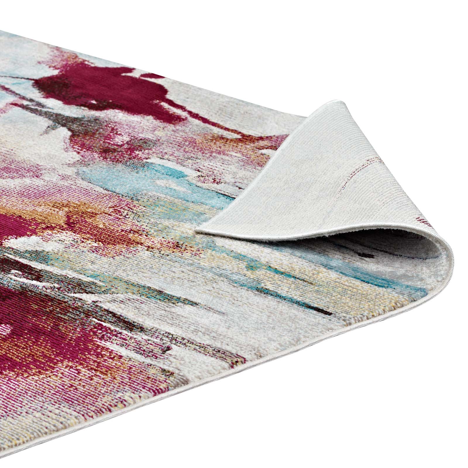 Blume Abstract Floral 4x6 Area Rug by Modway