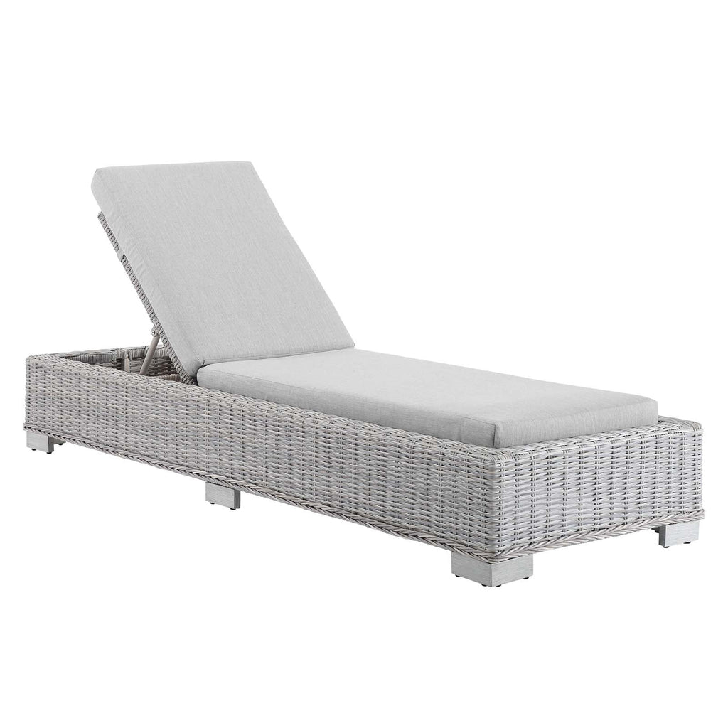 Conway Sunbrella¨ Outdoor Patio Wicker Rattan Chaise Lounge by Modway