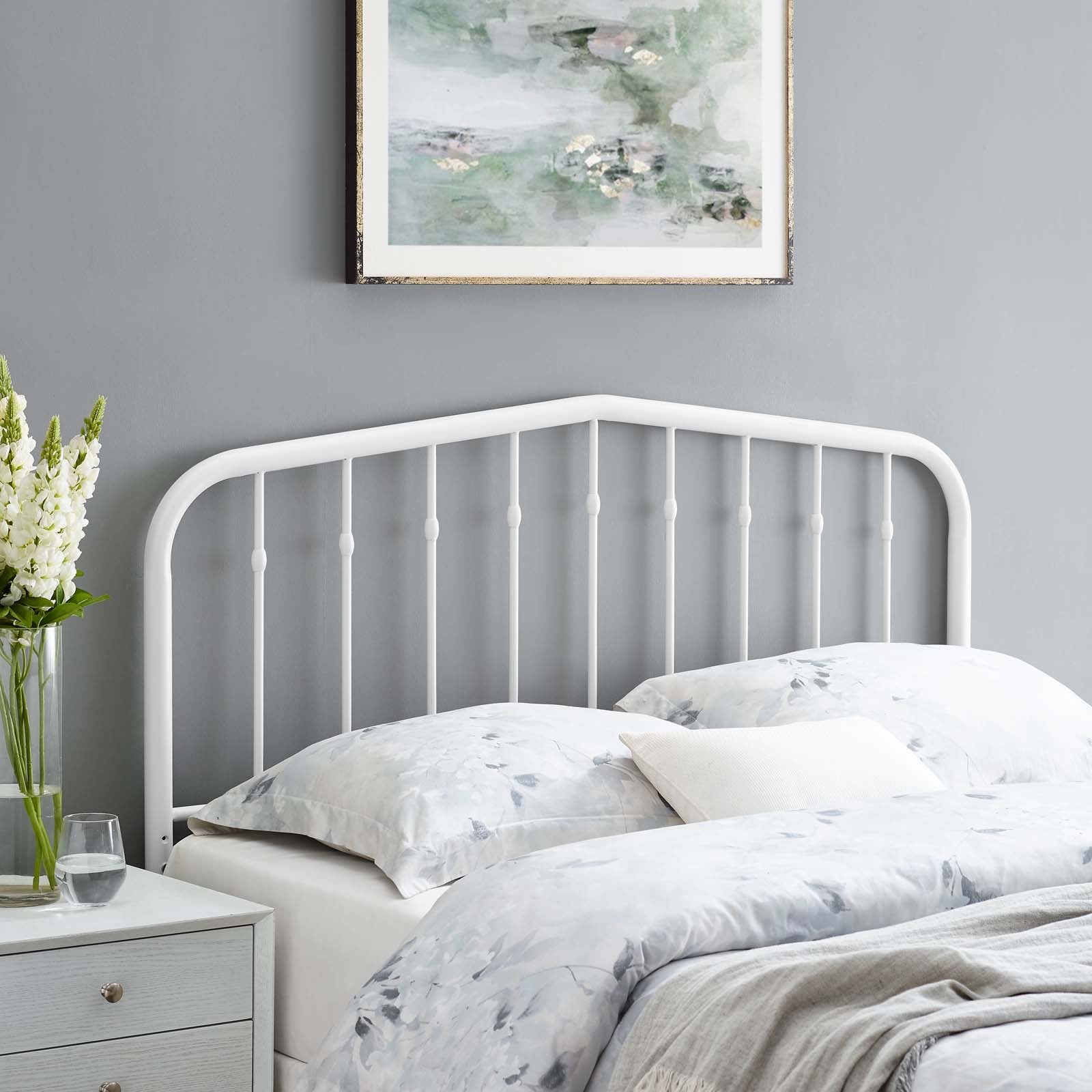 Lennon Metal King Headboard by Modway