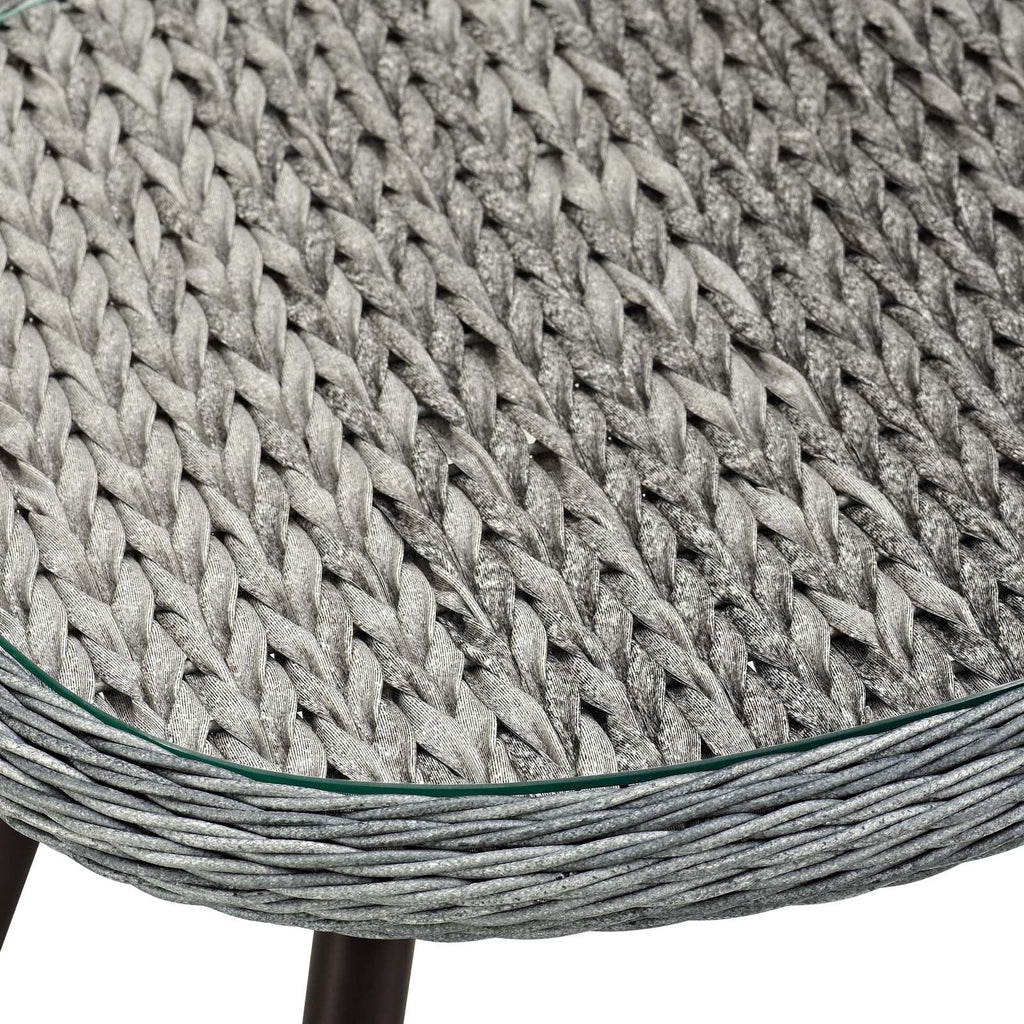 Endeavor Outdoor Patio Wicker Rattan Side Table by Modway