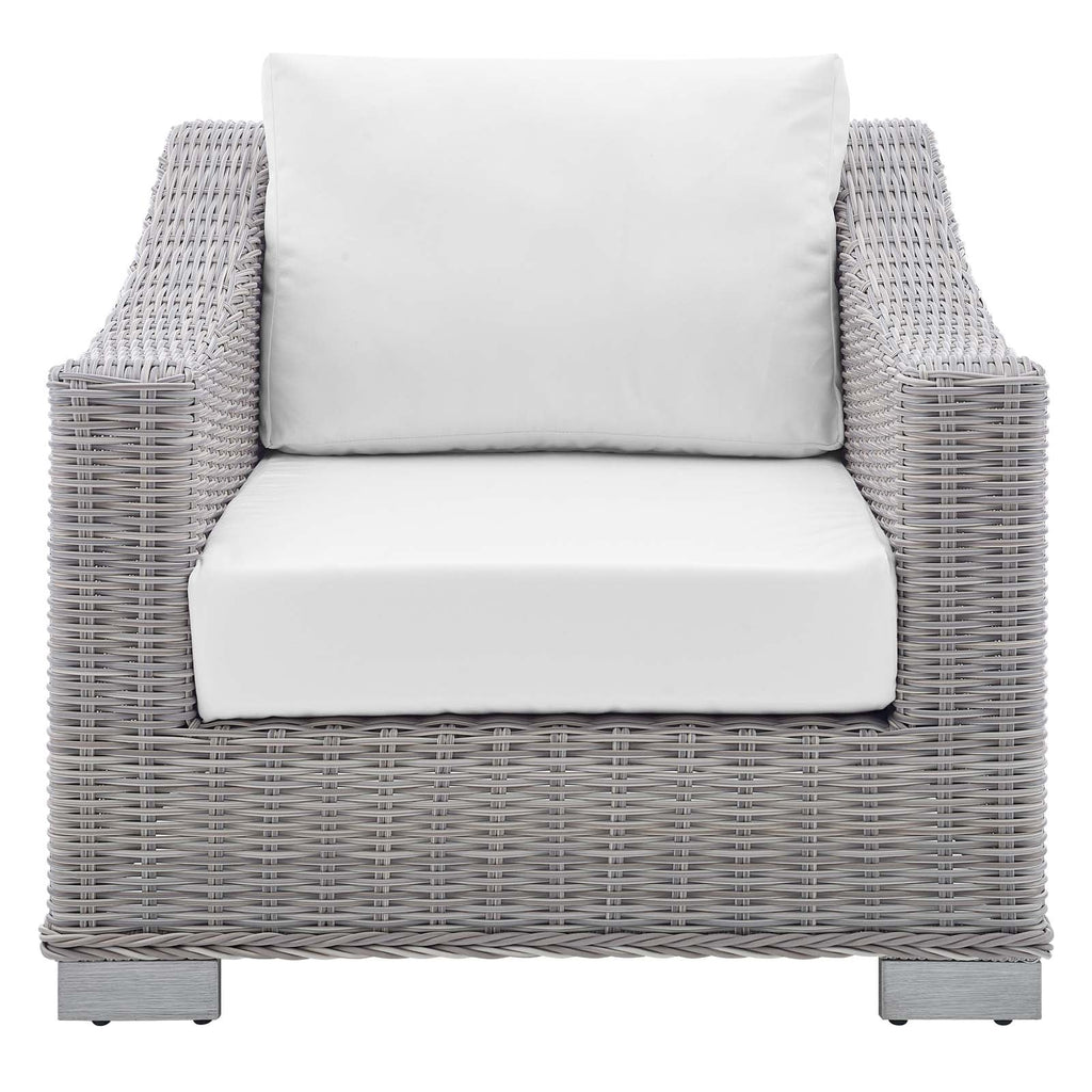 Conway Sunbrella¨ Outdoor Patio Wicker Rattan Armchair by Modway