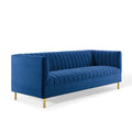 Shift Channel Tufted Performance Velvet Sofa by Modway