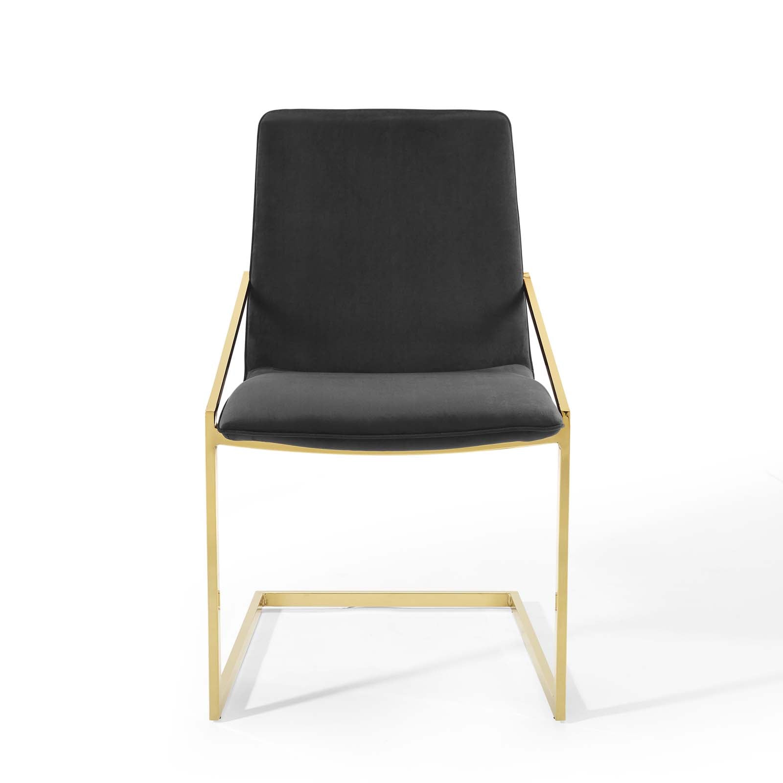 Pitch Performance Velvet Dining Armchair Set of 2 by Modway