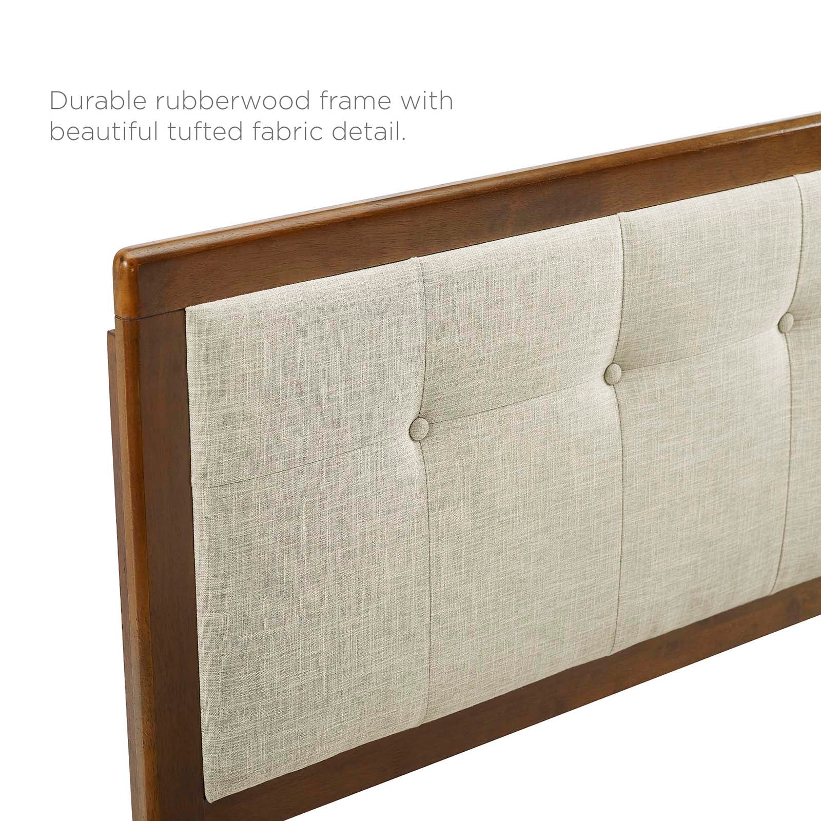 Willow Wood Full Platform Bed With Splayed Legs by Modway