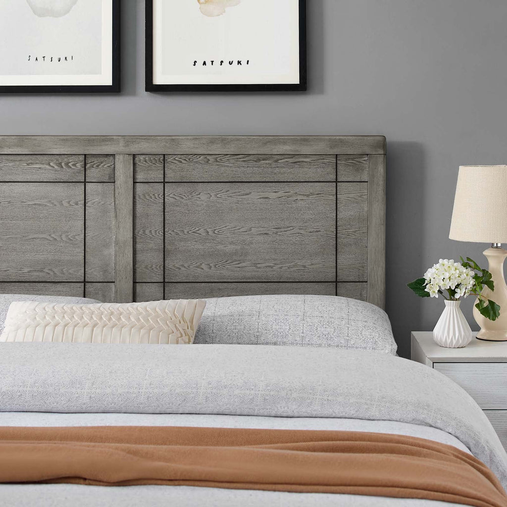 Archie Wood King Headboard by Modway