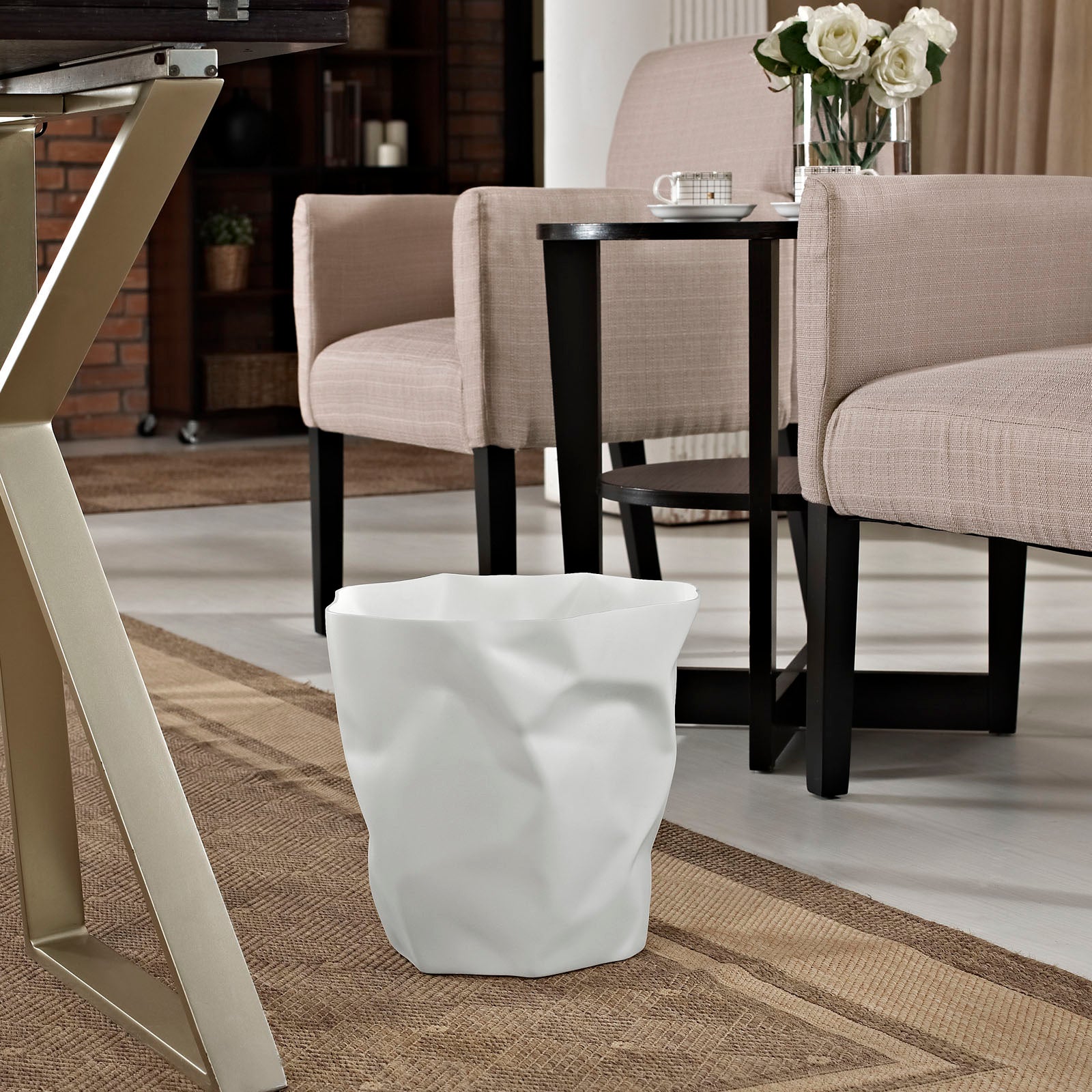 Lava Trash Bin by Modway