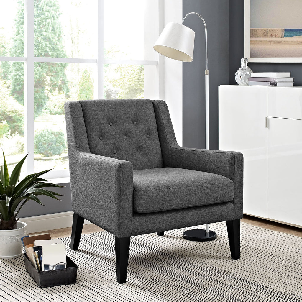Earnest Upholstered Fabric Armchair by Modway