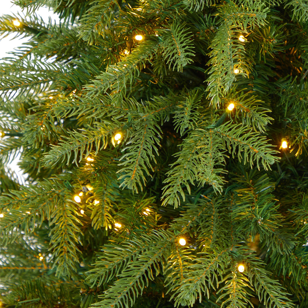 4.5' Vancouver Fir 'Natural Look' Artificial Christmas Tree w/ 250 Clear LED