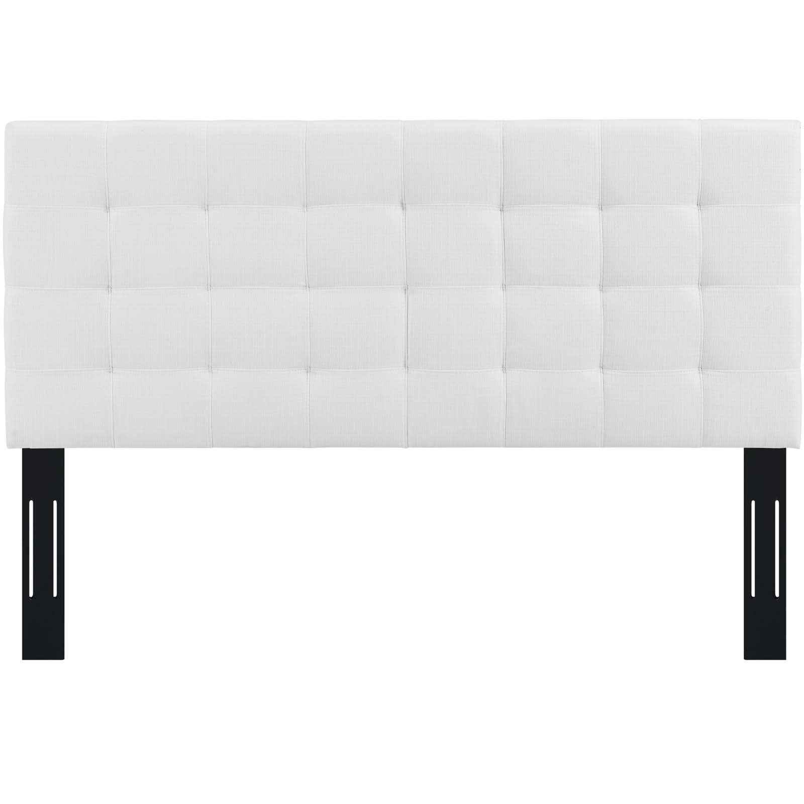 Paisley Tufted Upholstered Linen Fabric Full / Queen Headboard by Modway