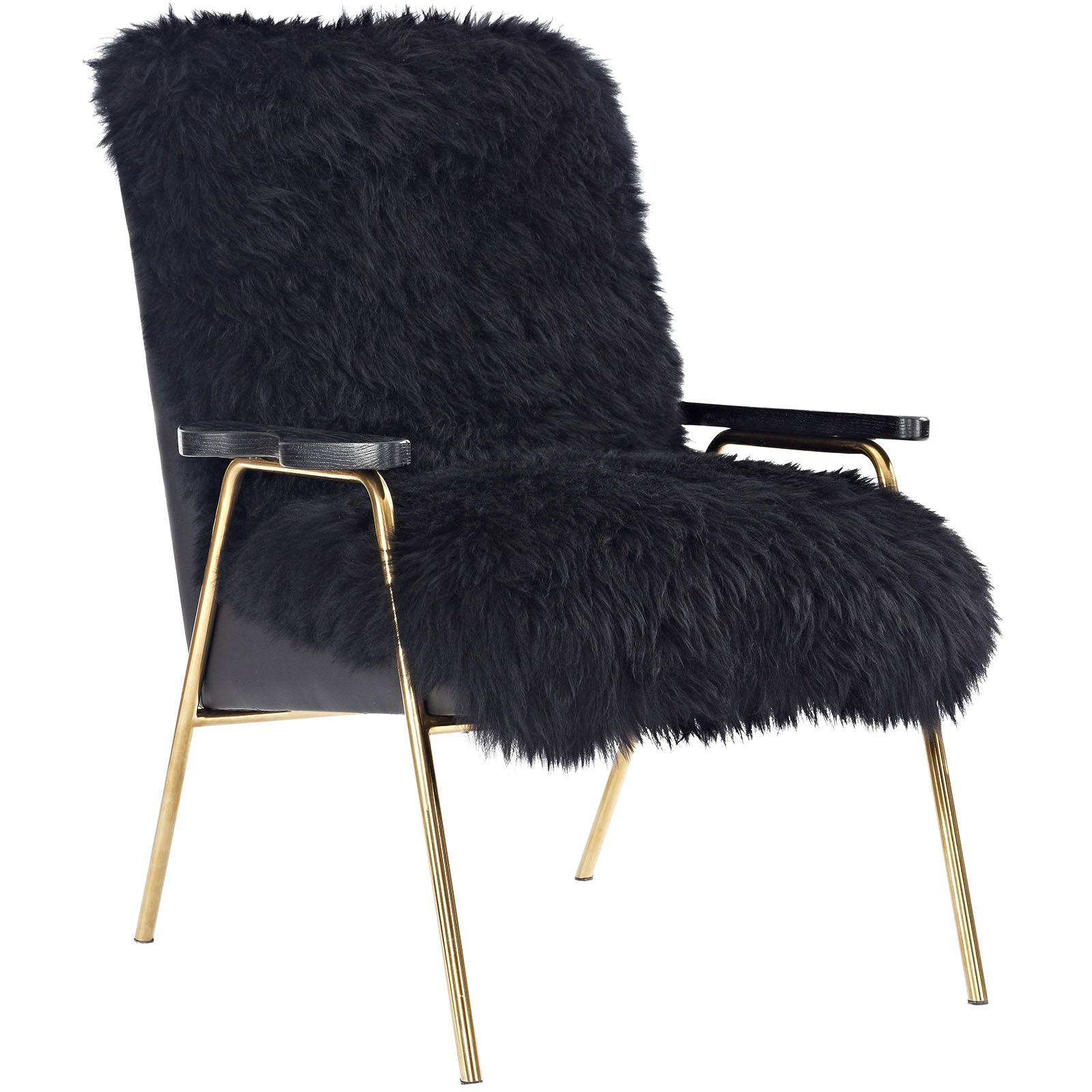 Sprint Sheepskin Armchair by Modway