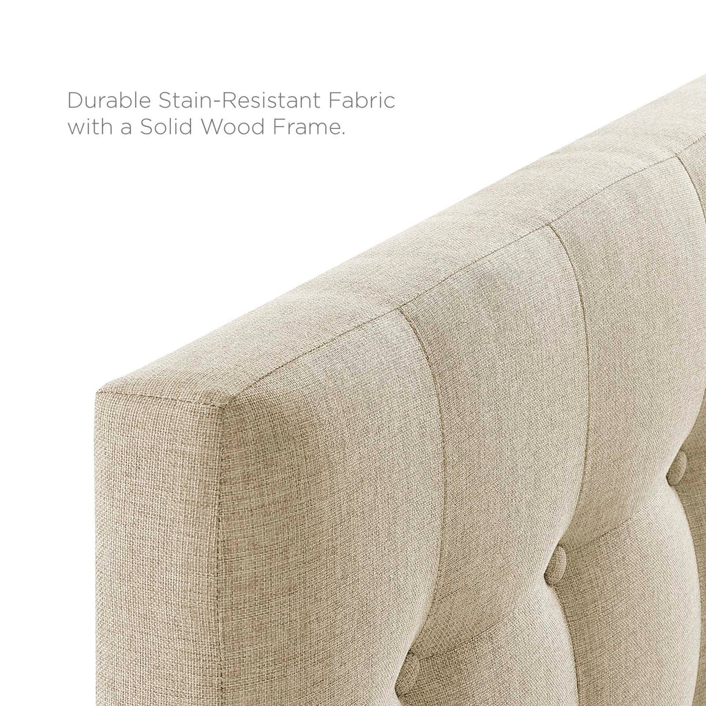 Emily Upholstered Fabric Twin Headboard by Modway
