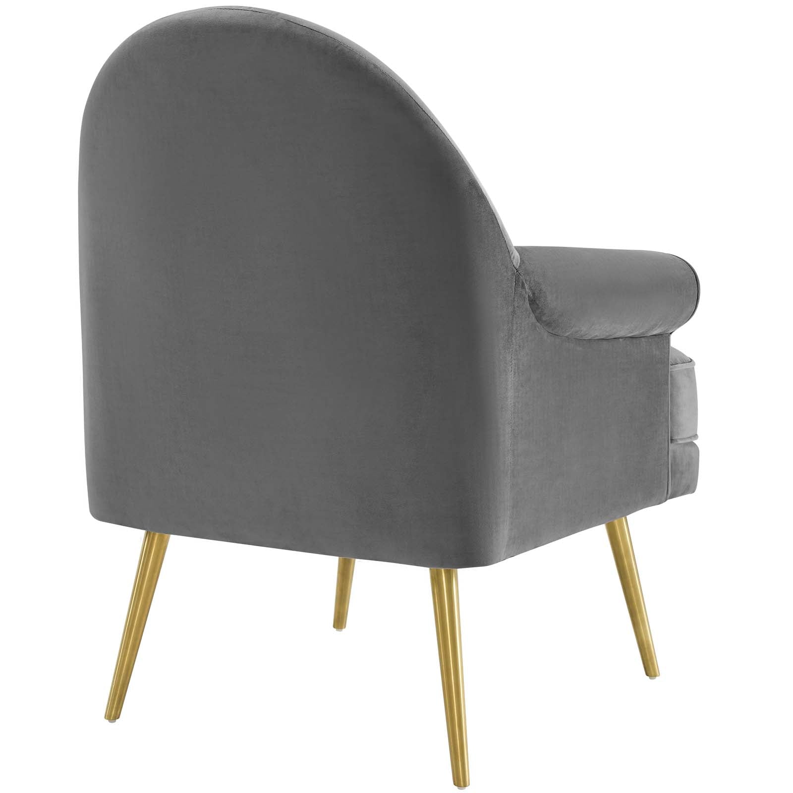Revive Tufted Button Accent Performance Velvet Armchair by Modway