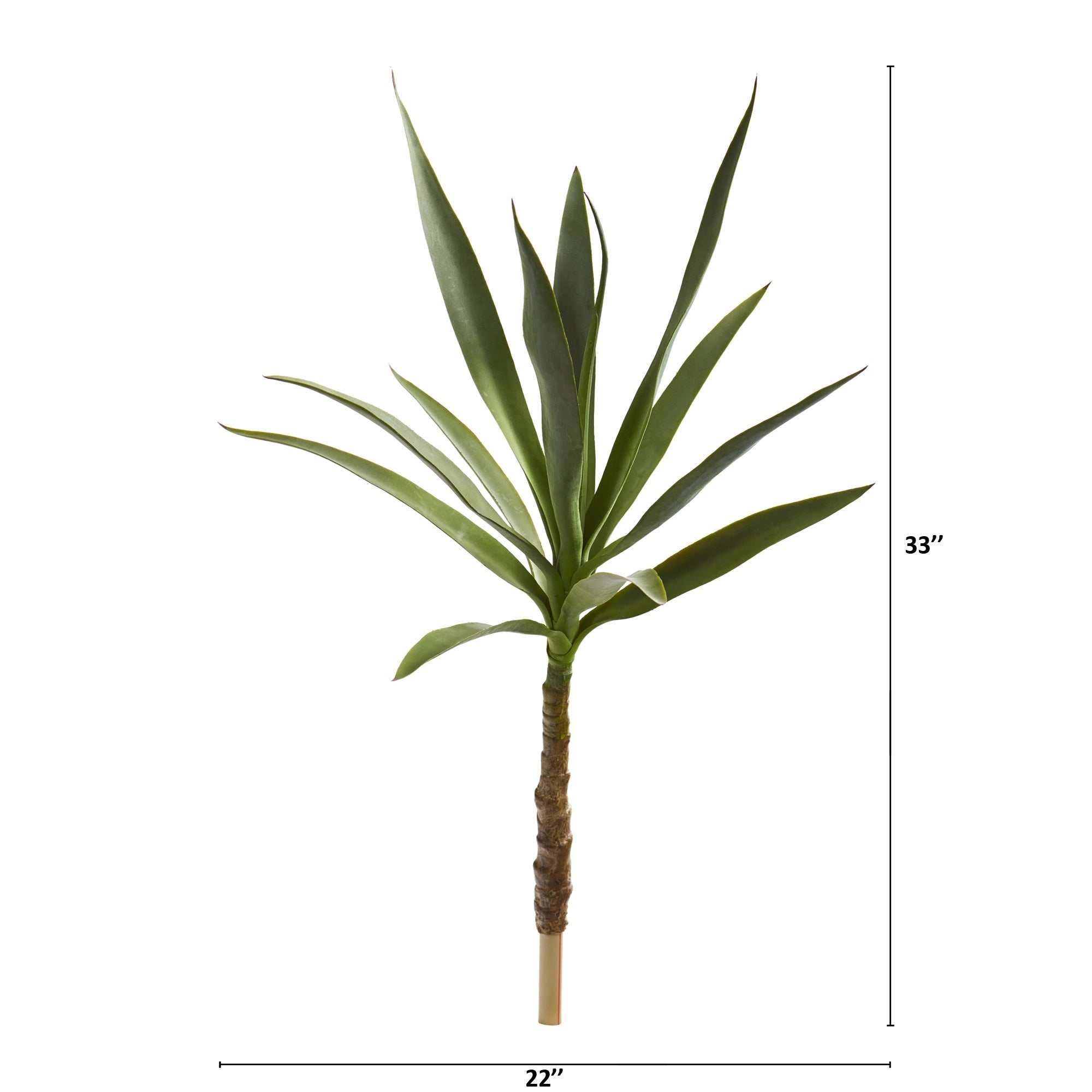 33" Yucca Head Artificial Plant (Set of 2)