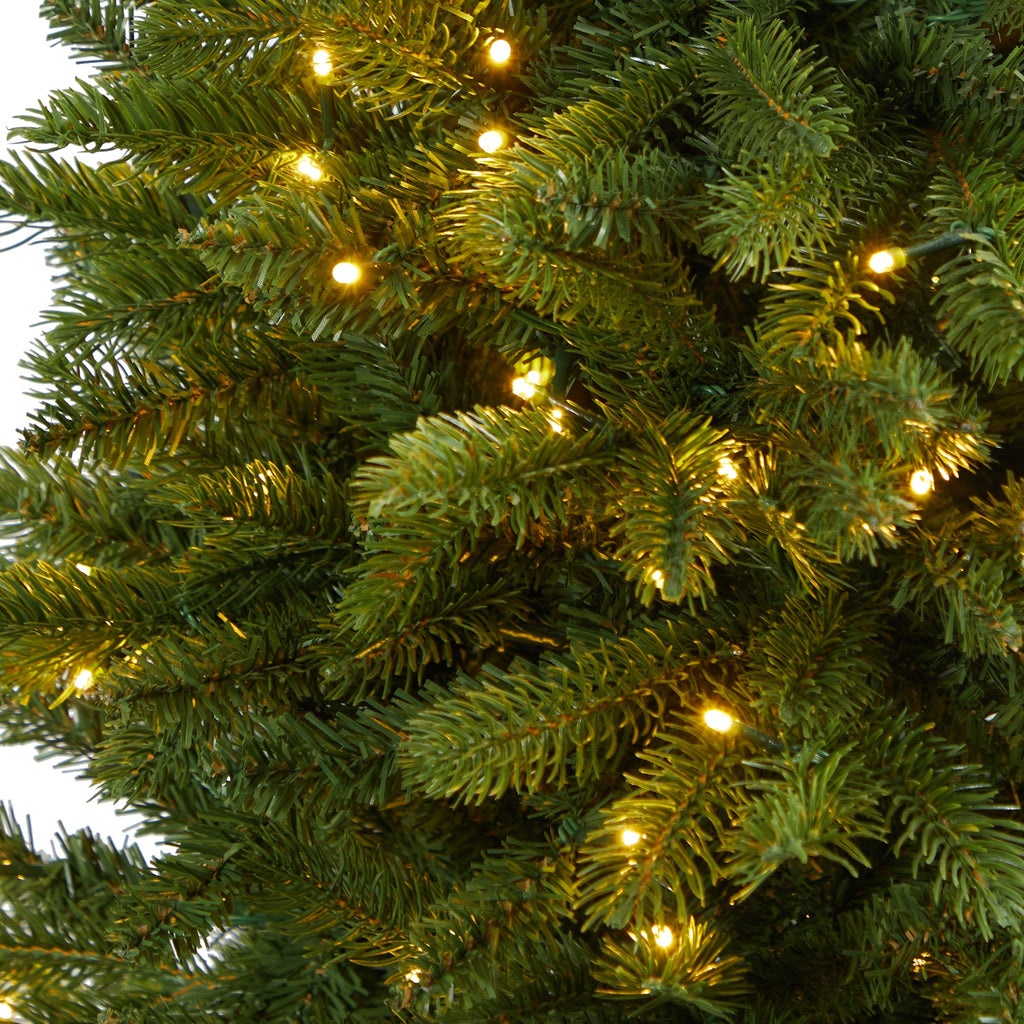 4.5' Sierra Spruce 'Natural Look' Artificial Christmas Tree w/ 150 Clear LED