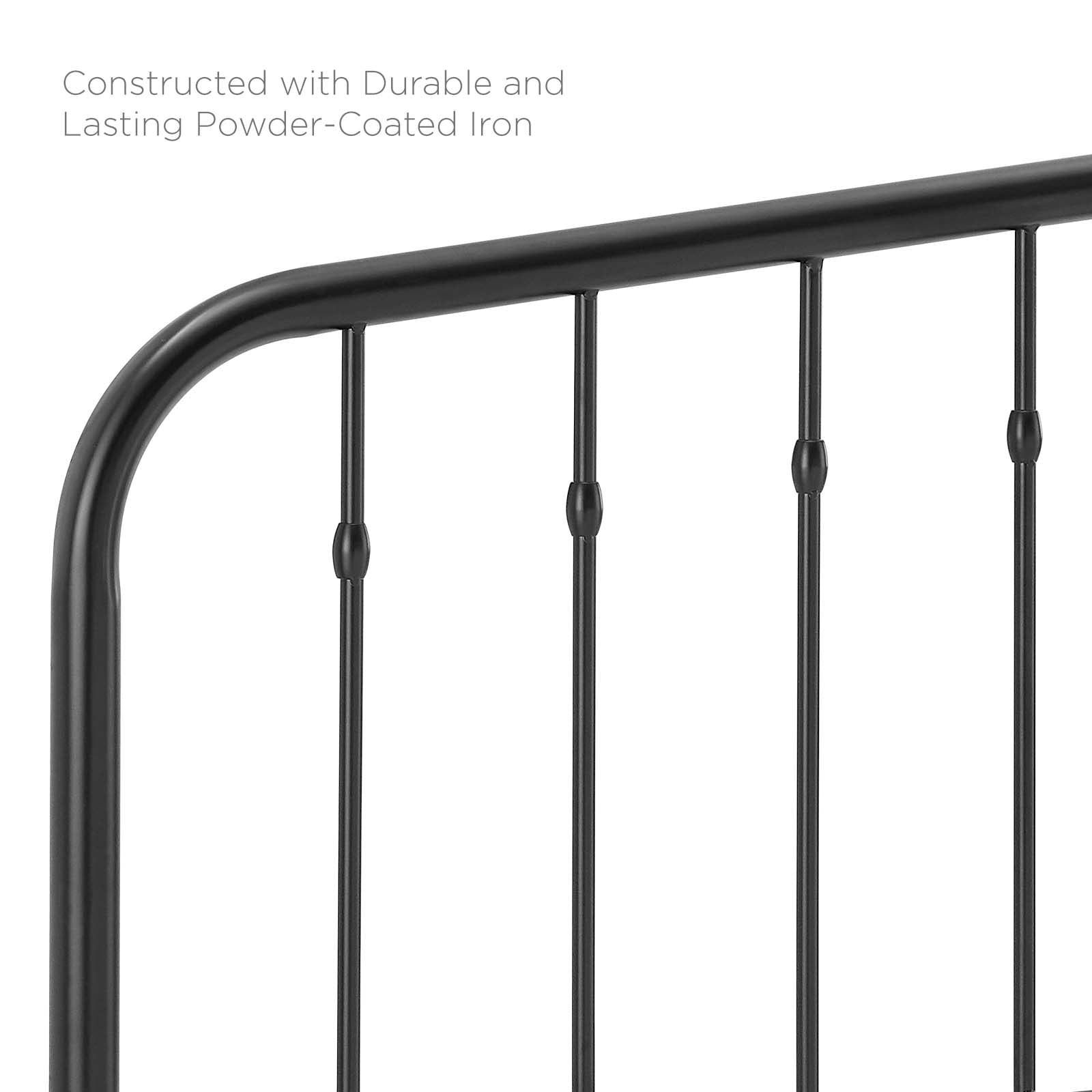 Lennon Metal King Headboard by Modway