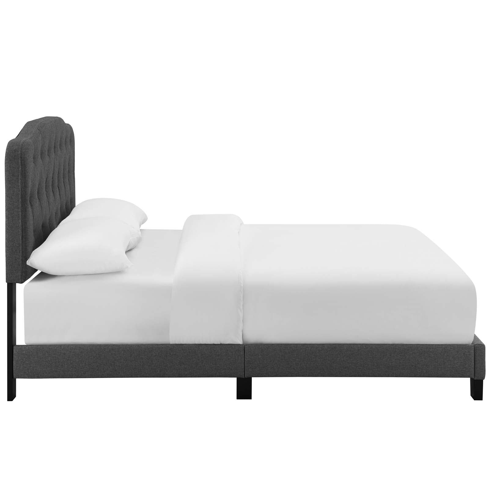 Amelia Upholstered Fabric King Bed by Modway
