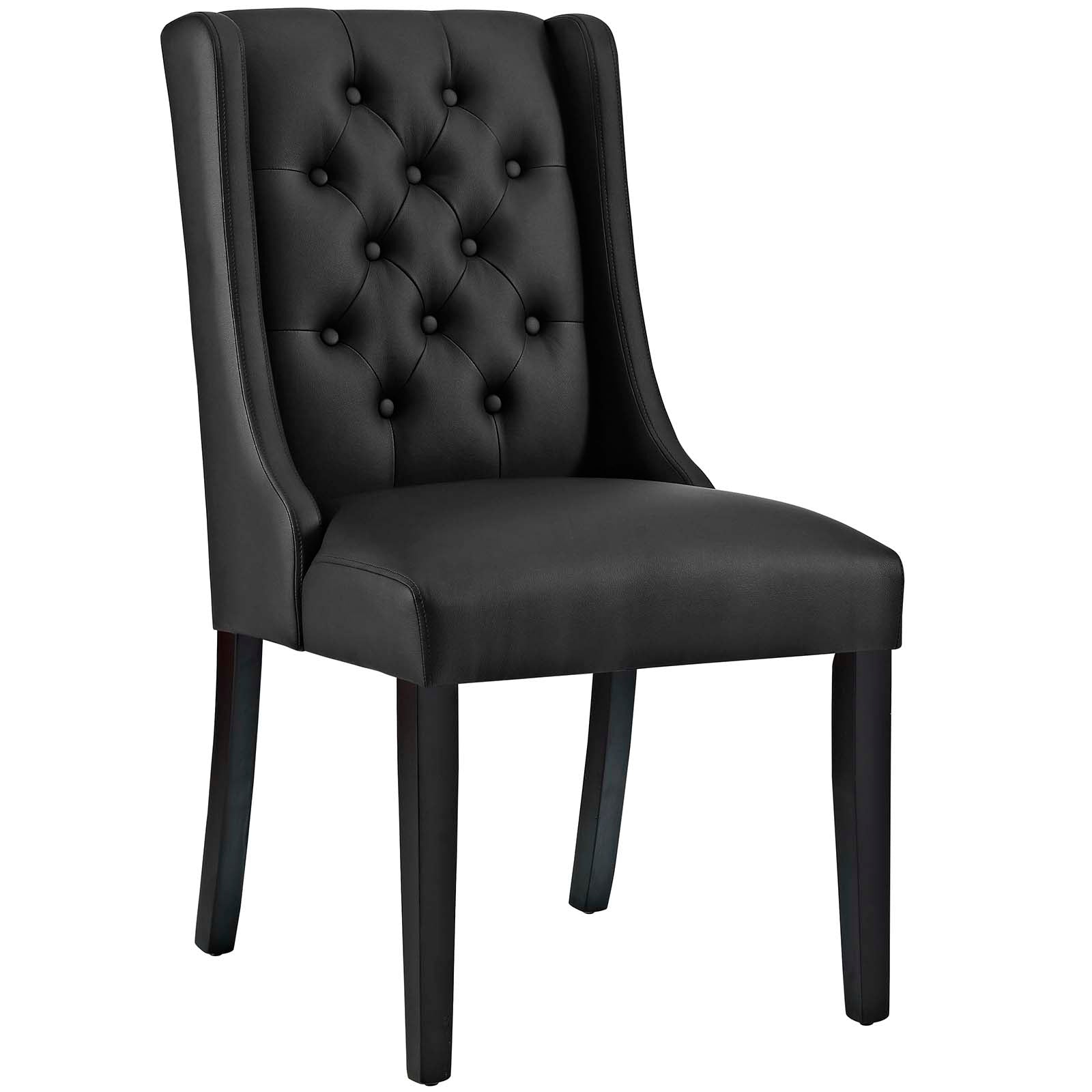 Baronet Vinyl Dining Chair Set of 4 by Modway