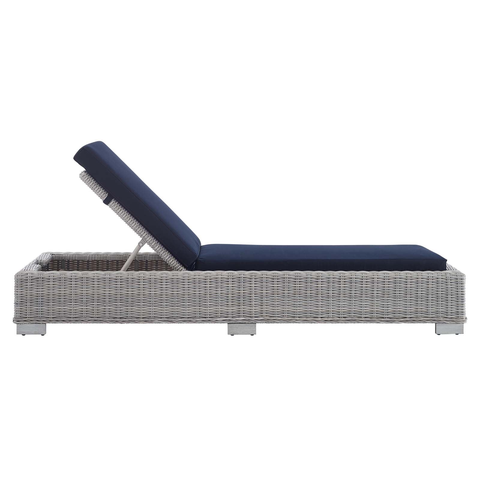 Conway Sunbrella¨ Outdoor Patio Wicker Rattan Chaise Lounge by Modway