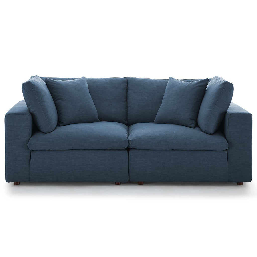 Commix 2 Piece Down Filled Overstuffed Sectional Sofa Set by Modway