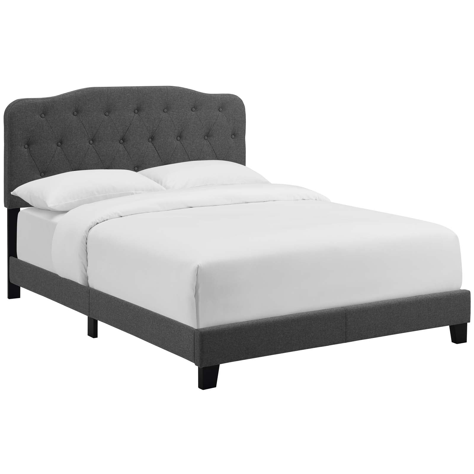 Amelia Upholstered Fabric King Bed by Modway