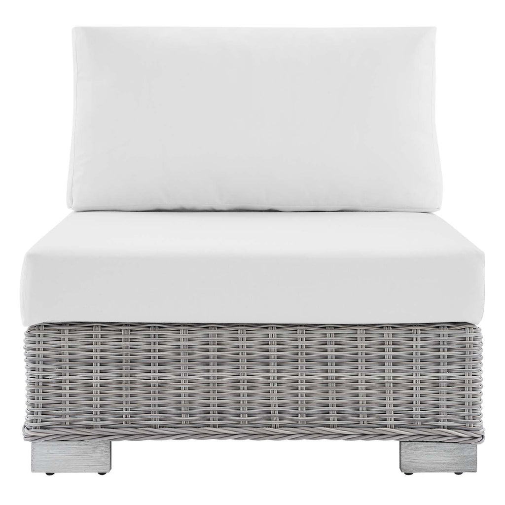 Conway Sunbrella¨ Outdoor Patio Wicker Rattan Armless Chair by Modway