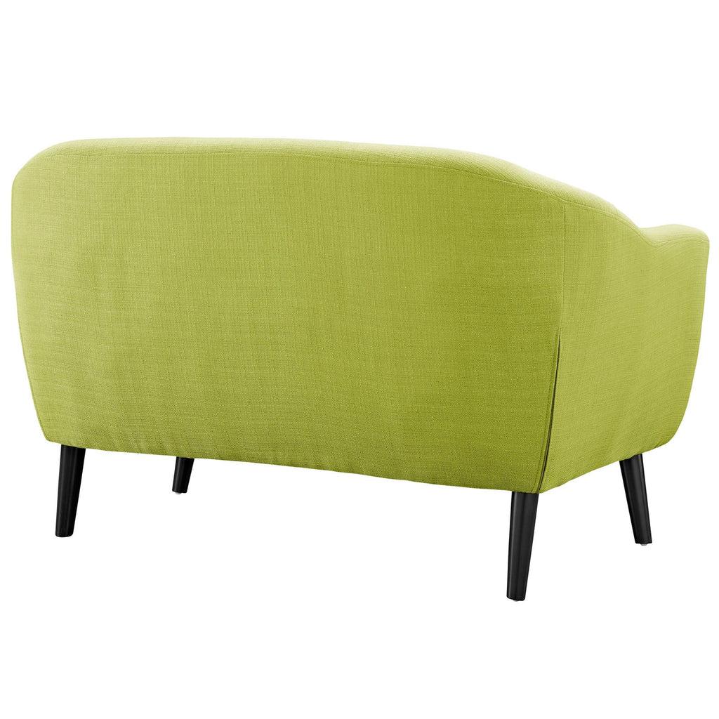 Wit Upholstered Fabric Loveseat by Modway