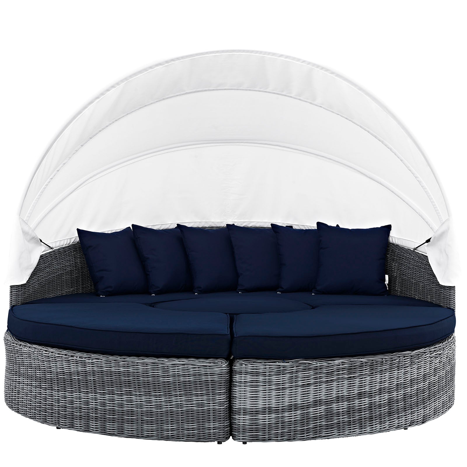 Summon Canopy Outdoor Patio Sunbrella¨ Daybed by Modway