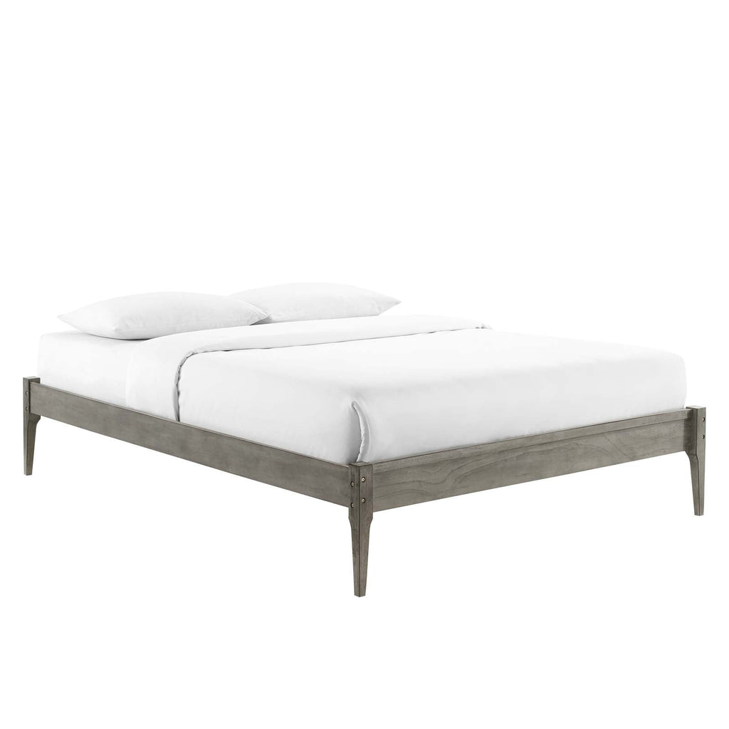 June Wood Full Platform Bed Frame by Modway