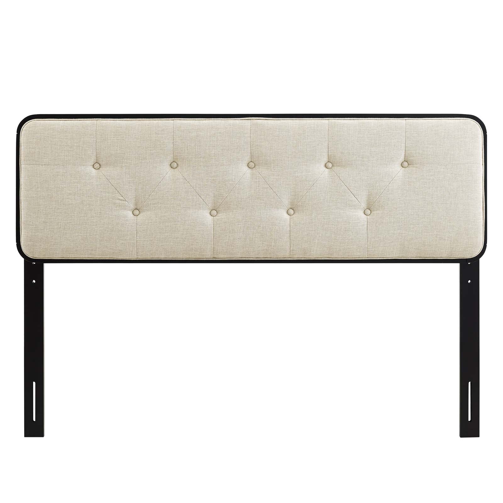 Collins Tufted Fabric and Wood Full Headboard by Modway