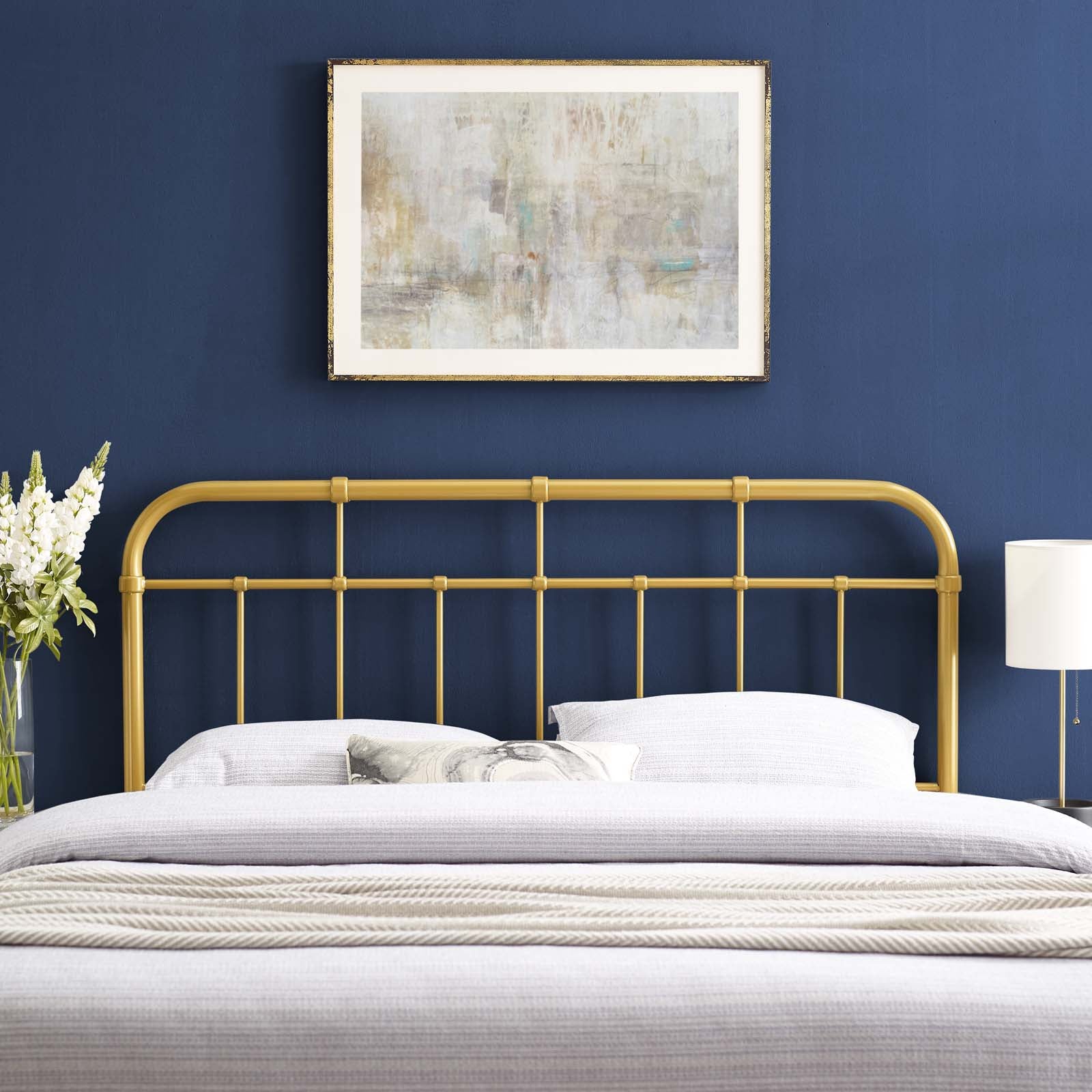 Alessia Metal Queen Headboard by Modway
