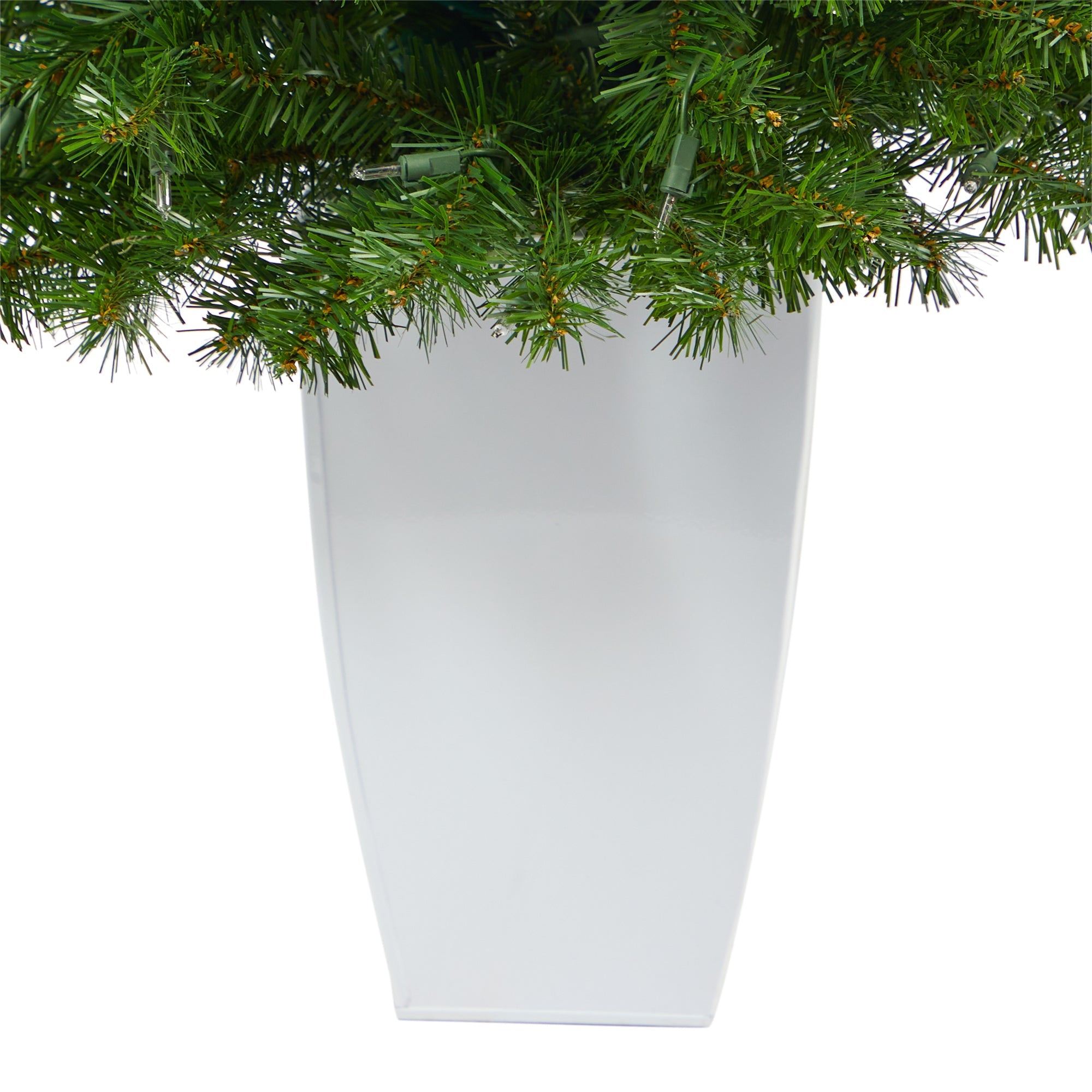 50' Virginia Fir Artificial Christmas Tree w/ 100 Clear Lights & 223 Bendable