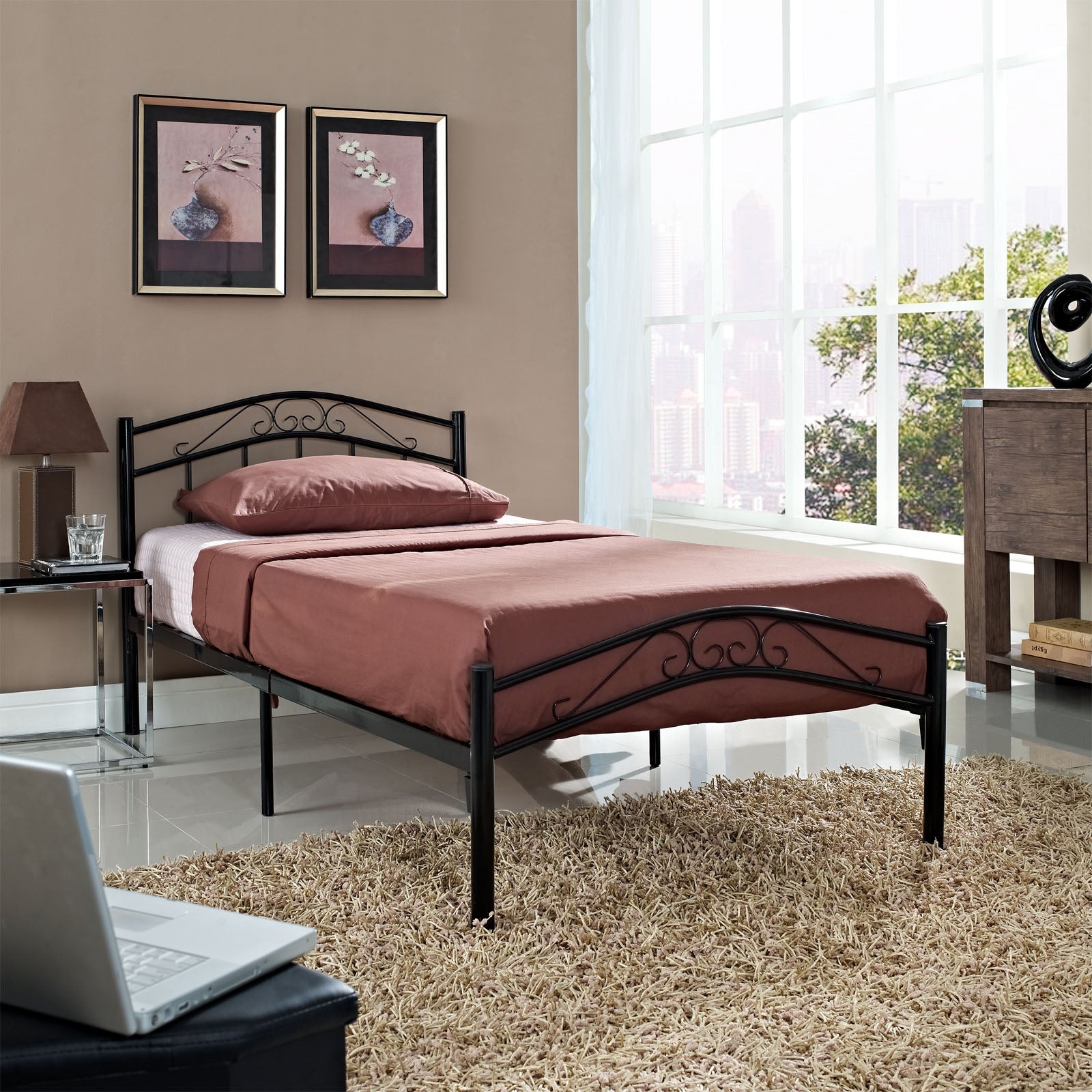 Townhouse Twin Bed by Modway