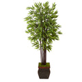 67" Bamboo Artificial Tree in Decorative Planter