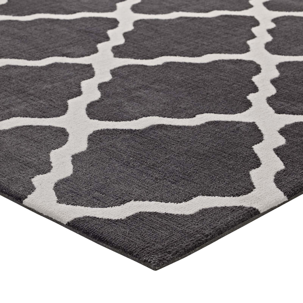 Marja Moroccan Trellis 5x8 Area Rug by Modway