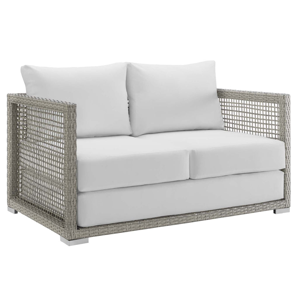 Aura 4 Piece Outdoor Patio Wicker Rattan Set by Modway