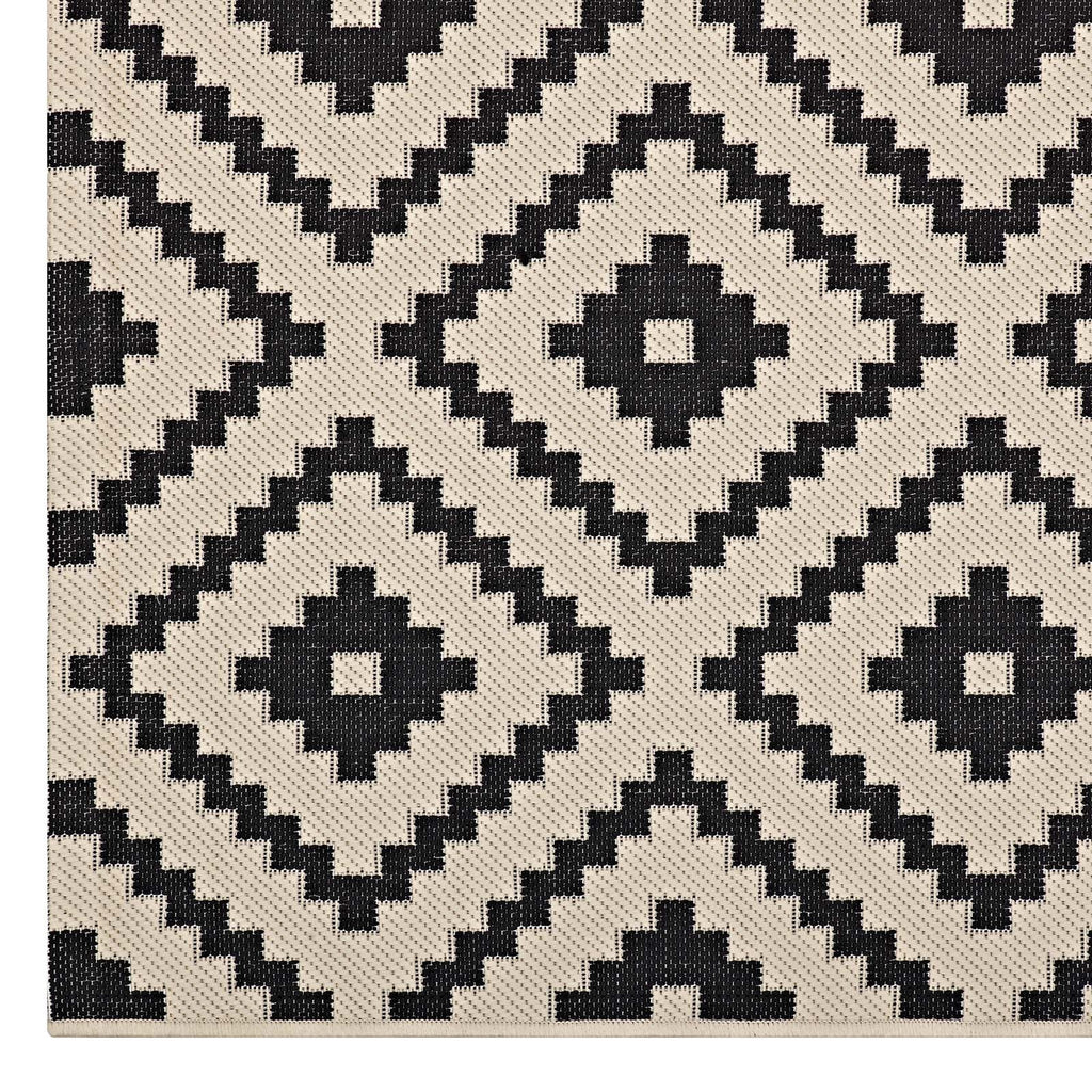 Perplex Geometric Diamond Trellis Indoor and Outdoor 5x8 Area Rug by Modway