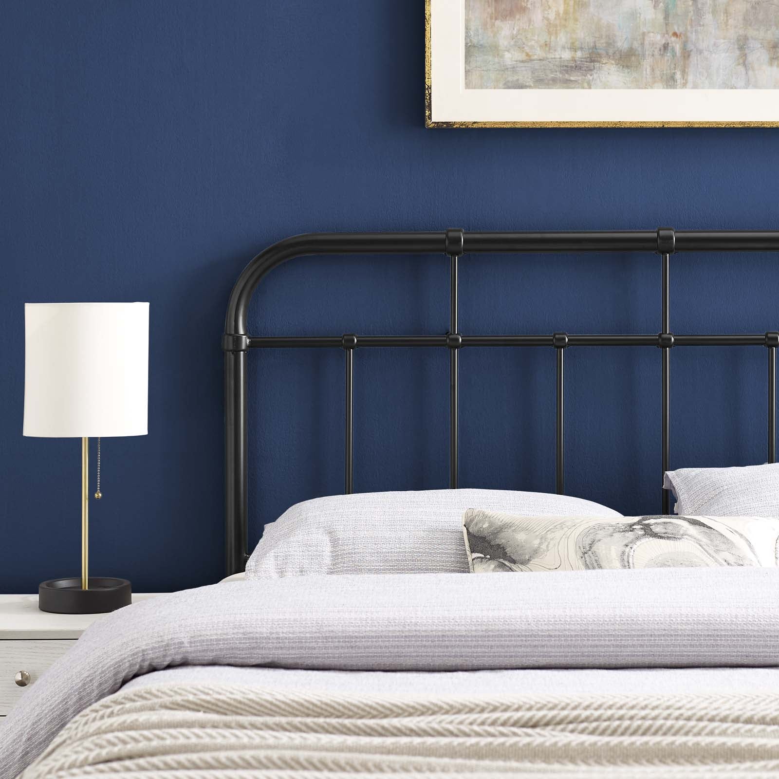 Alessia Metal Twin Headboard by Modway