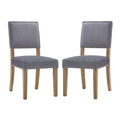 Oblige Wood Dining Chair Set of 2 by Modway