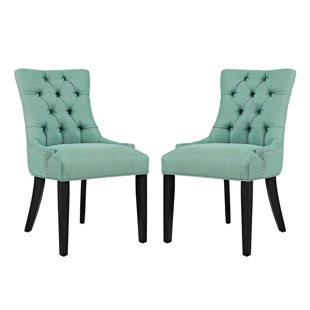 Regent Fabric Dining Side Chair Set of 2 by Modway