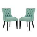 Regent Fabric Dining Side Chair Set of 2 by Modway